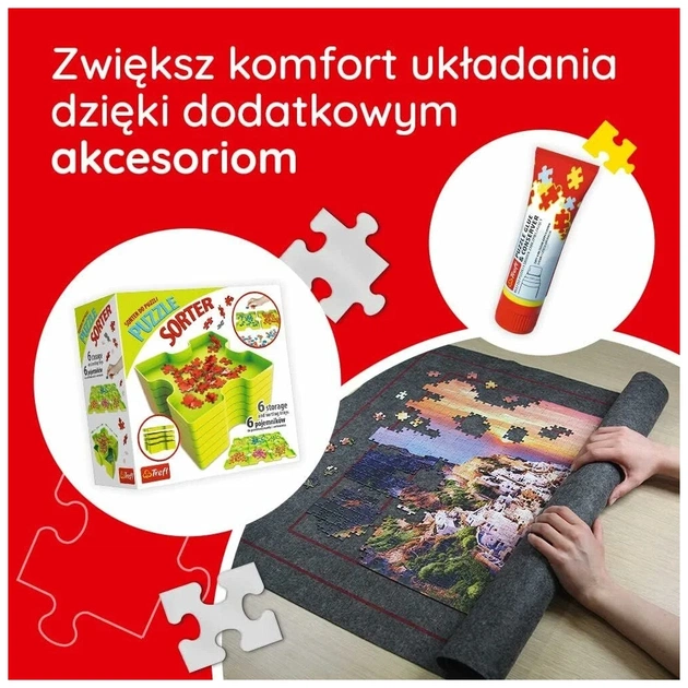 Пазл Trefl Дикий тигр 1000 елементів (5900511107982) - зображення 8