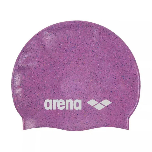 Шапка для плавания Arena Silicone JR Cap 006360-903 рожевий, мульти Діт OSFM (3468336926543) - изображение 1