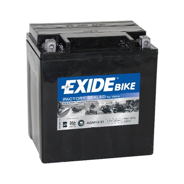 Аккумулятор автомобильный EXIDE Ready AGM 30Ah Н Ев (-/+) (430EN) (AGM12-31) - изображение 1