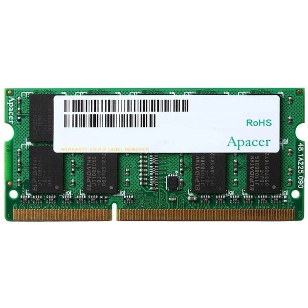 Модуль пам'яті для ноутбука SoDIMM DDR3L 4GB 1600 MHz Apacer (DV.04G2K.KAM) - изображение 1