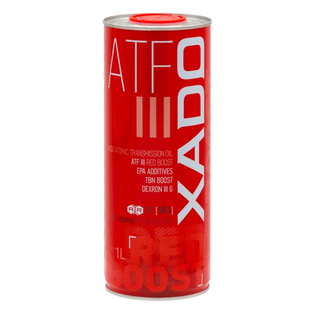 Трансмісійна олива Xado Atomic Oil ATF III Red Boost 1л (XA 26120) - зображення 1