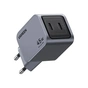 Зарядний пристрій Ugreen 2xUSB-C PD45W GaN X707 gray (35008) - зменшене зображення 1