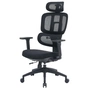 Крісло офісне OfficePro Skyline OC580-B-B-B Black - зменшене зображення 1