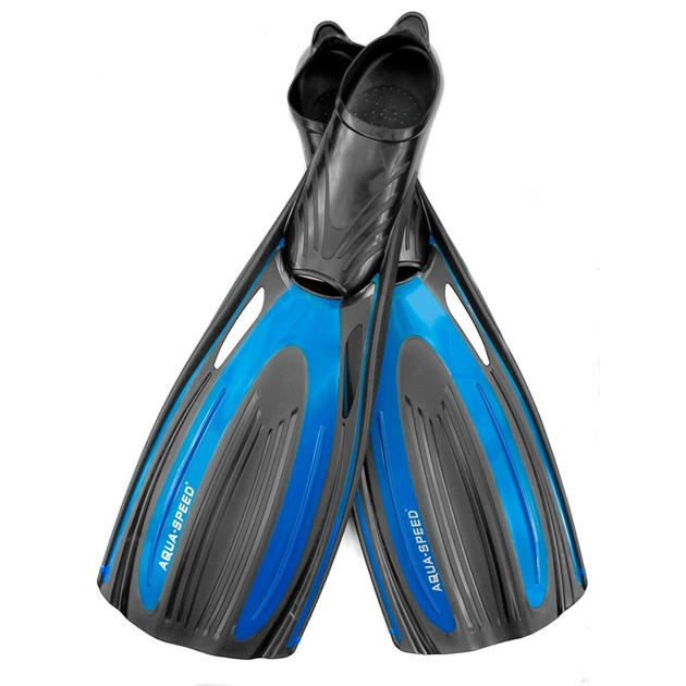 Ласты Aqua Speed Hydro 530-11 4754 чорний, синій 46-47 (5908217647542) - изображение 1