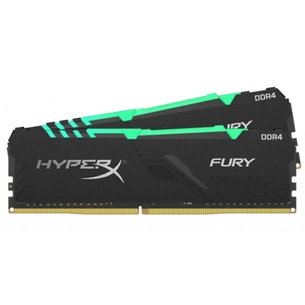 Модуль пам'яті для комп'ютера DDR4 32GB (2x16GB) 3466 MHz HyperX Fury RGB Kingston Fury (ex.HyperX) (HX434C17FB4AK2/32) зображення 1