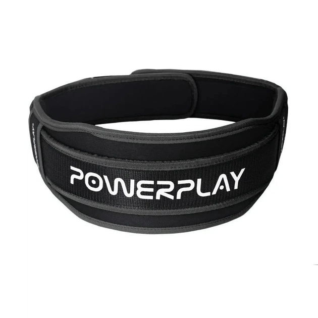 Атлетичний пояс PowerPlay неопреновий 5546 Black XL (PP_5546_XL_ Black) - изображение 1