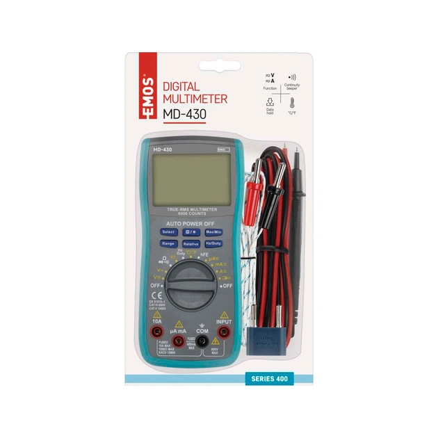 Цифровий мультиметр EMOS M0430 - picture 8