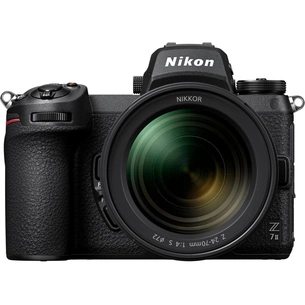 Цифровий фотоапарат Nikon Z 7 II + 24-70mm f4 Kit (VOA070K001) изображение 1