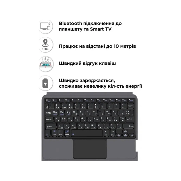 Чохол до планшета AirOn Premium iPad Pro 11 2024 with Keyboard (4822352781230) - picture 11