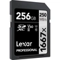 Карта пам'яті Lexar 256GB SDXC class 10 UHS-II U3 V60 1667x Professional (LSD256CB1667) - зменшене зображення 2