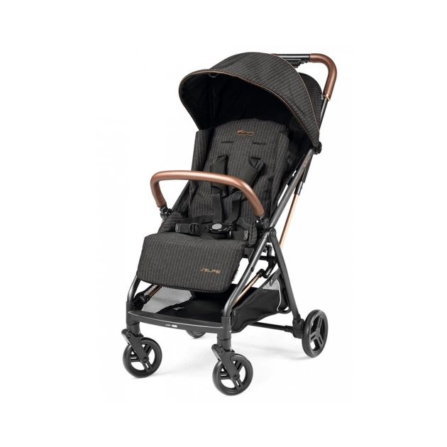 Коляска Peg-Perego Selfie 500 вишукано-коричнева зі смужкою (IP22000000GS53SQ53) - зображення 1