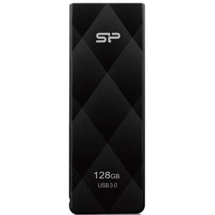 USB флеш накопичувач Silicon Power 128GB Blaze B20 Black USB 3.0 (SP128GBUF3B20V1K) зображення 1