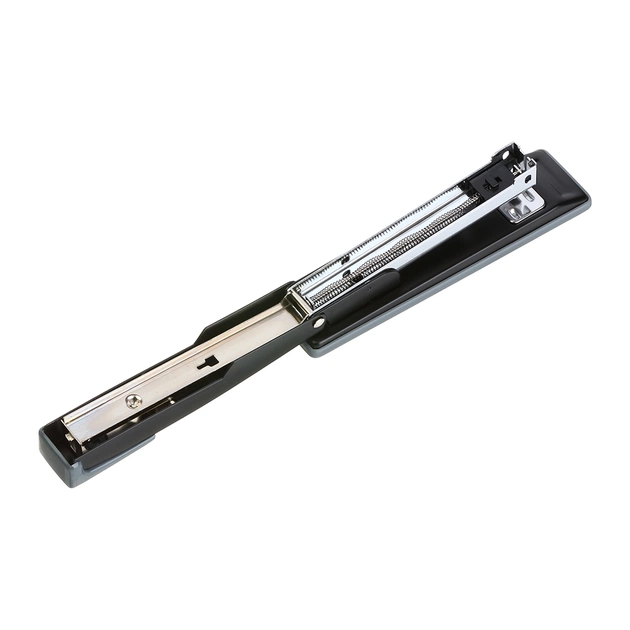 Степлер Buromax металевий, JOBMAX, 20 аркушів, (скоби №24; 26), 112 х 44 х 34 мм, чорний (BM.4259-01) - picture 3