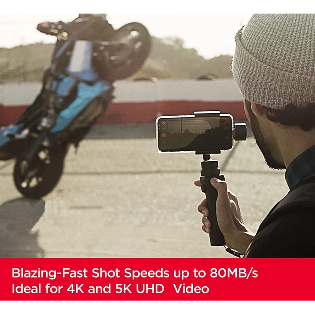 Карта пам'яті SanDisk 128GB microSD class 10 UHS-I U3 Extreme (SDSQXAA-128G-GN6MA) - picture 3