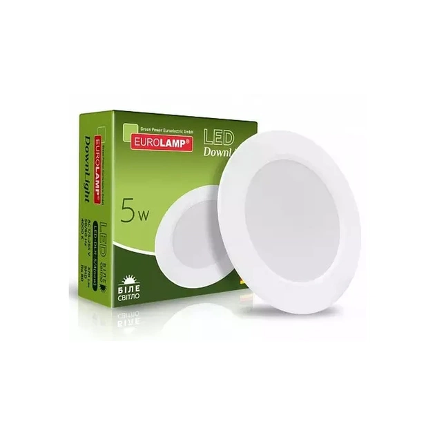 Светильник Eurolamp LED Downlight 5W 370lm 4000K (LED-DLR-5/4(new)) - изображение 1