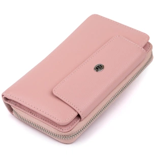 Гаманець ST Leather Зі шкіри Рожевий (19344) зображення 1