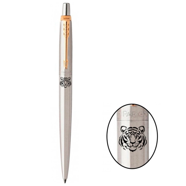 Ручка шариковая Parker JOTTER 17 ZODIAC SS GT BP Тигр (16032_Z101b) - изображение 1