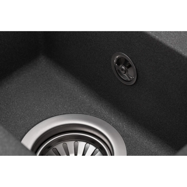 Мойка кухонная GRANADO LEON grafito (gr1009) - изображение 5