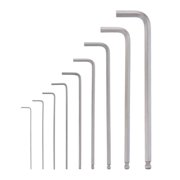 Ключ Milwaukee шестигранний 9шт (4932478621) - picture 3