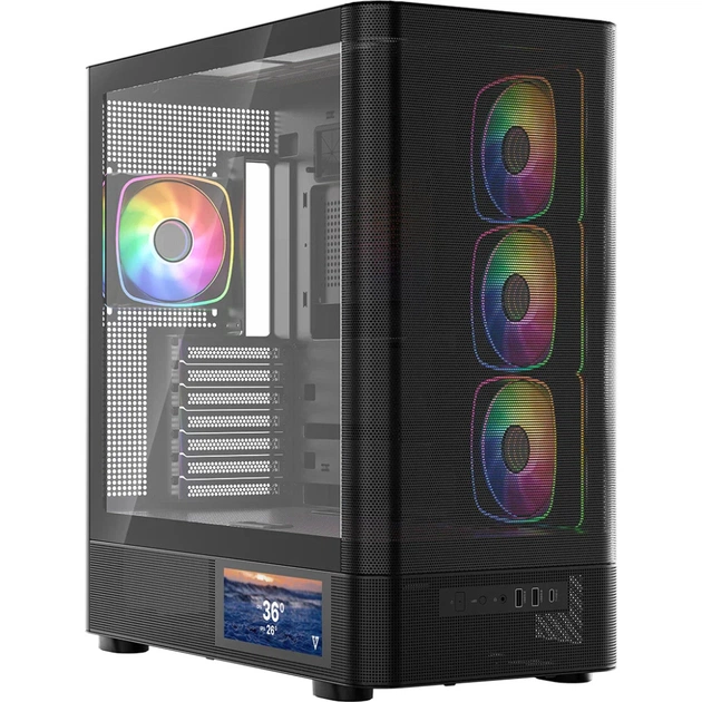 Корпус для ПК Modecom VOLCANO AQ400 ARGB (MC-A-AQ400-4FA-B) - изображение 1