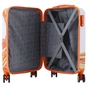 Чемодан Semi Line 20" (S) White/Orange Print (T5655-1) (DAS303816) - уменьшенное изображение 6