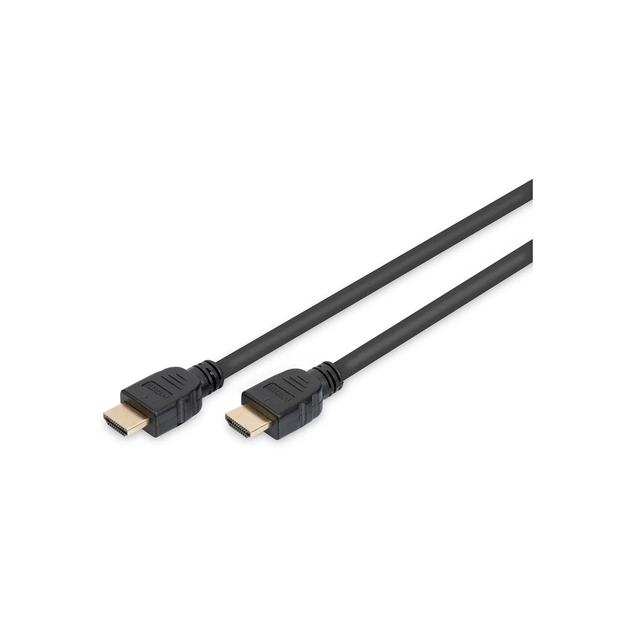Кабель мультимедийный HDMI M to HDMI M 1.0m 8K Digitus (AK-330124-010-S) - изображение 1