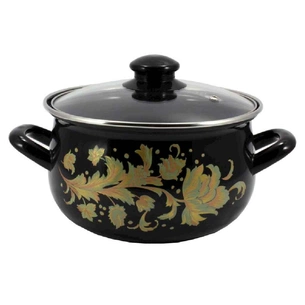 Каструля Interos емаль Вінтаж 79439 2,1л (ІТ-2982-16) зображення 1