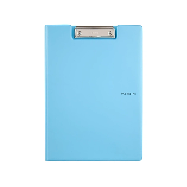 Клипборд-папка Axent Pastelini з металевим кліпом А4 вініл Блакитна (2514-22-A) - picture 1