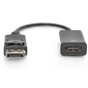 Перехідник DisplayPort to HDMI (M/F) Ultra HD active Digitus (AK-340415-002-S) - зменшене зображення 2
