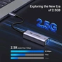 Переходник USB-C to RJ45 Ethernet 2500Mbps Ugreen (25052) - уменьшенное изображение 2