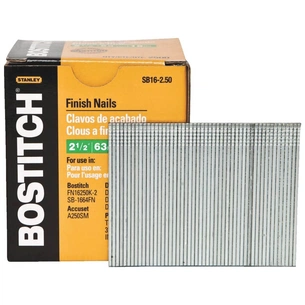 Цвяхи Bostitch оздоблювальні тип "SB16", L=65 мм, капелюшок 3.0 мм, 2500 шт (SB16-2.50) изображение 1