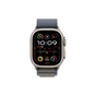 Смарт-годинник Apple Watch Ultra 2 GPS + Cellular, 49mm Titanium Case with Blue Alpine Loop - Large (MREQ3UL/A) - зменшене зображення 2
