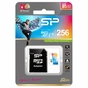 Карта пам'яті Silicon Power 256GB microSDXC class 10 UHS-I Elite Color (SP256GBSTXBU1V20SP) - зменшене зображення 2