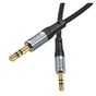 Кабель мультимедійний 3.5mm M to 3.5mm M 1.0m Black HOCO (6942007608800) - preview 3