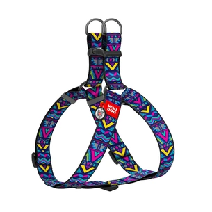 Шлея для собак WAUDOG Nylon з QR паспортом "Інді" пластиковий фастекс XL (324-0016) изображение 1