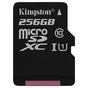 Карта пам'яті Kingston 256GB microSDXC class 10 UHS-I (SDC10G2/256GB) - зменшене зображення 2