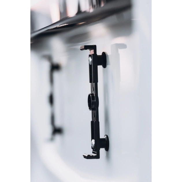 Рамка номерного знака Poputchik невидимки стандартні чорні, к-т 4шт (24-051-IS) - зображення 6