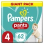 Підгузки Pampers трусики Pants Maxi Розмір 4 (9-15 кг), 62 шт (8001090694638) - зменшене зображення 1