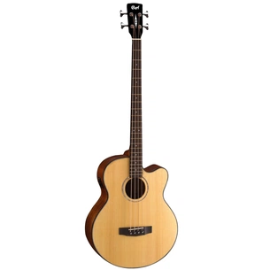 Бас-гітара акустична Cort AB850F Natural Glossy зображення 1