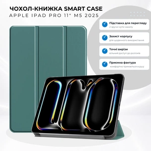 Чохол до планшета BeCover Smart Case Apple iPad Pro 11" M5 2025 Dark Green (715964) зображення 1