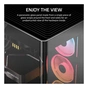 Корпус для ПК Corsair FRAME 4500X LX-R RGB Tempered Glass Black (CC-9011316-WW) - зменшене зображення 3