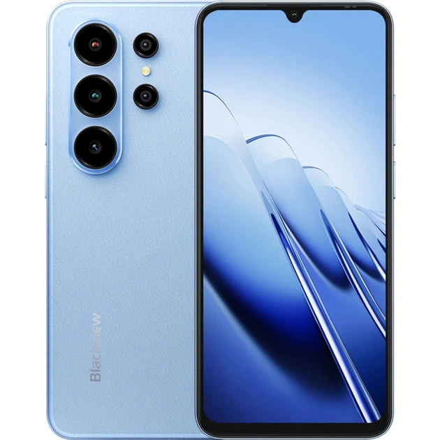 Мобільний телефон Blackview WAVE 10 8/128GB Blue (6931548326564) - зображення 1