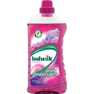 Средство для мытья пола Ludwik универсальное Супер блеск с ароматом сирени 1 л (5900498012026) изображение 1