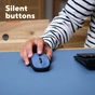 Мишка Trust Yvi+ Silent Wireless/Bluetooth Dark Blue (25514) - зменшене зображення 10