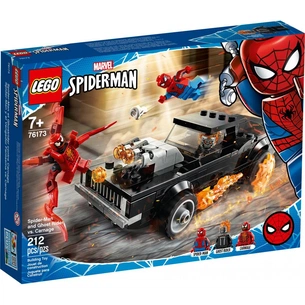 Конструктор LEGO Super Heroes Людина-Павук та Примарний Вершник проти Карнажа (76173) зображення 1