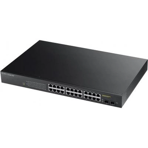 Комутатор мережевий ZyXel GS1900-24HP (GS1900-24HP-EU0101F) - зображення 1
