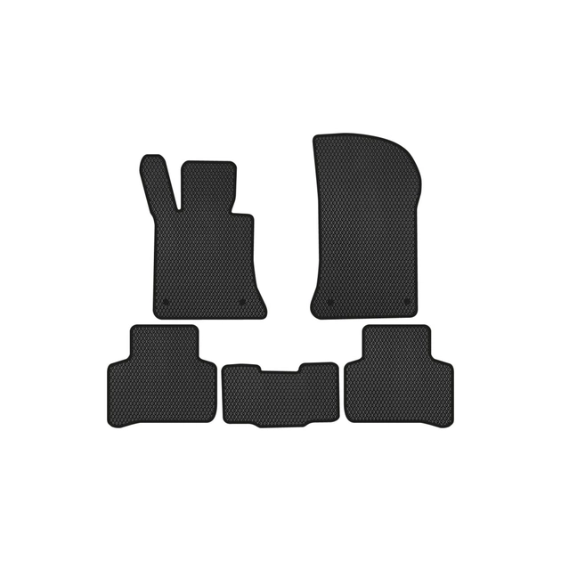 Килимок в салон EVAtech Mercedes-Benz GLK-Class (X204) 2008-2015 SUV EU (MB11255C5MS4RBB) - зображення 1