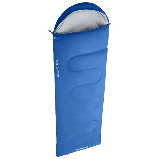 Спальний мішок KingCamp Oasis 250 Blue (KS3121_BLUE_L_01) - зображення 1