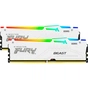 Модуль пам'яті для комп'ютера DDR5 32GB (2x16GB) 6000 MHz Beast White RGB Kingston Fury (ex.HyperX) (KF560C36BWEAK2-32) - зменшене зображення 4
