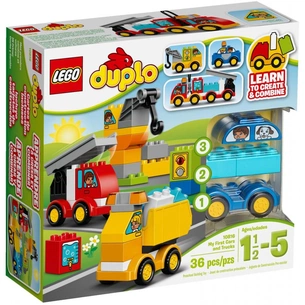 Конструктор LEGO Duplo My First Мої перші машинки (10816) зображення 1